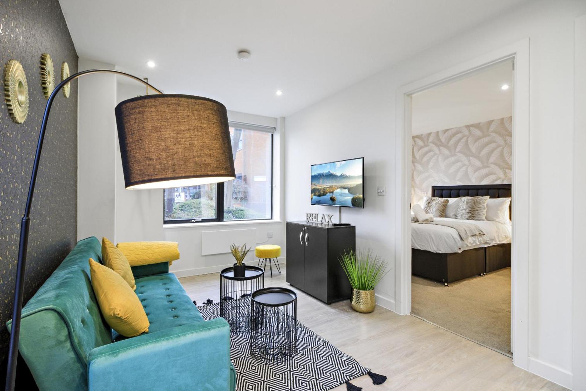 Linacre 1&2 - One And Two Bed Flat Behind The Cathedral With Free Parking And Fast Wifi Apartment Exeter Ruang foto